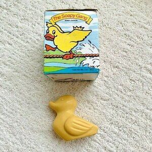 3/$15 NIB Vintage by Twincraft - The Soapy Gang DUCK Shaped Soap - Yello…